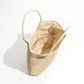 Straw Tote Bag With Zipper The Store Bags 