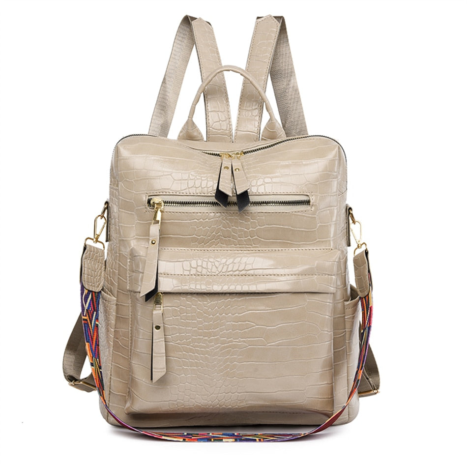 Travel Purse Backpack Anti Theft The Store Bags Beige 