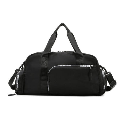 Travel Duffel Bag With Shoe Compartment The Store Bags Black 