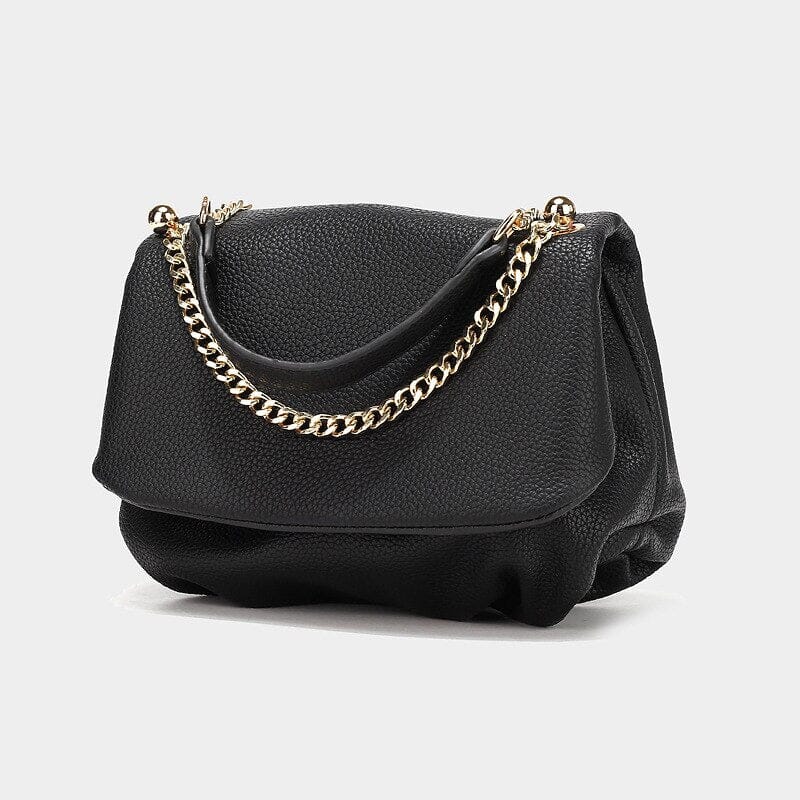 White Shoulder Bag With Chain Strap The Store Bags Black 