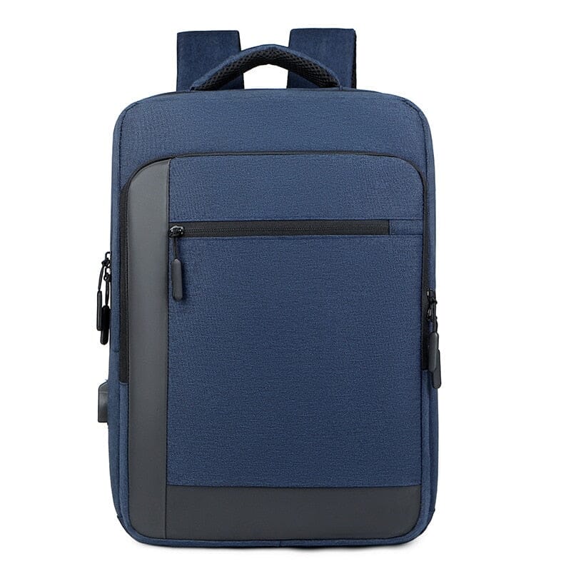 Travel Laptop Backpack With USB Charging Port The Store Bags Deep Blue 