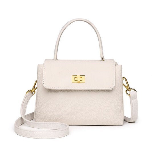 White Leather Crossbody Purse The Store Bags Beige 
