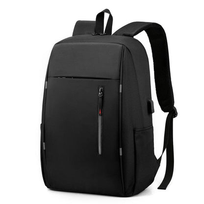 Backpack With USB Charging Port The Store Bags Black 