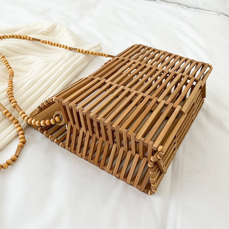 Bamboo Square Boxy Clutch Bag The Store Bags 
