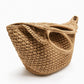 Round Handle Straw Bag The Store Bags 