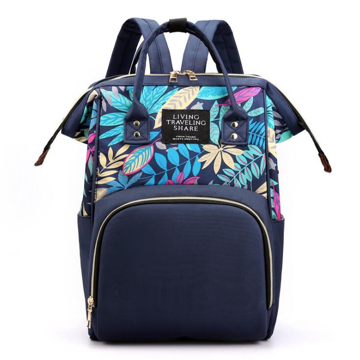 Floral Diaper Bag Backpack The Store Bags Blue 