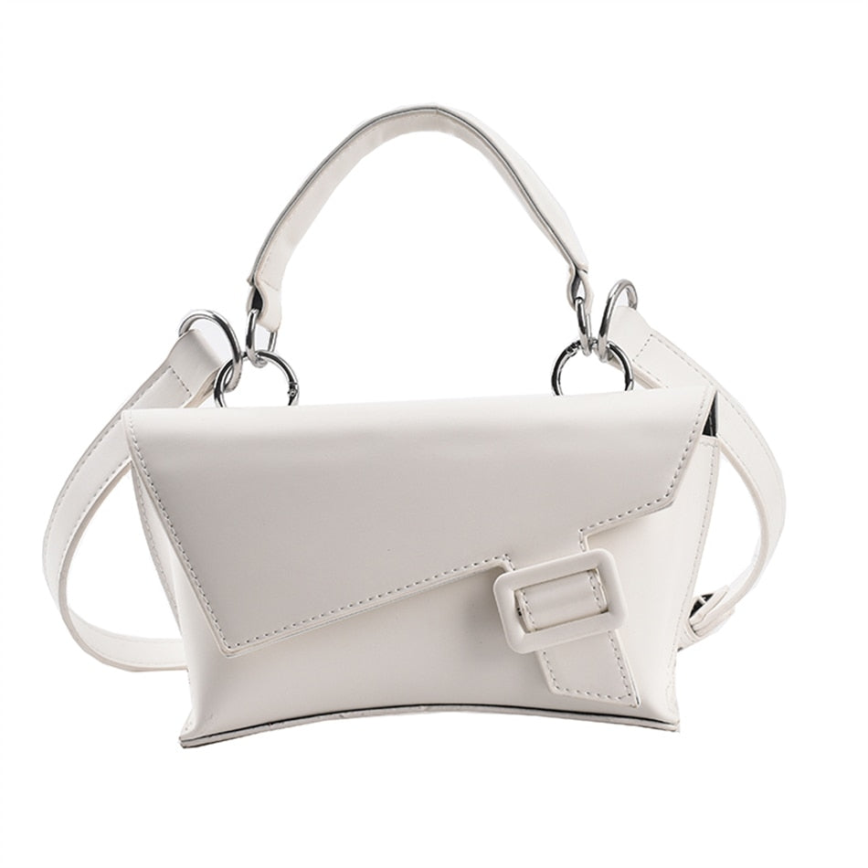 Leather Purse With Buckle The Store Bags White 