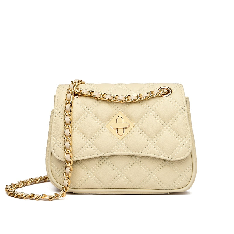 Small Faux Leather Crossbody Bag The Store Bags Beige 