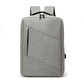 Water Resistant Backpack With USB Charging Port The Store Bags Gray 