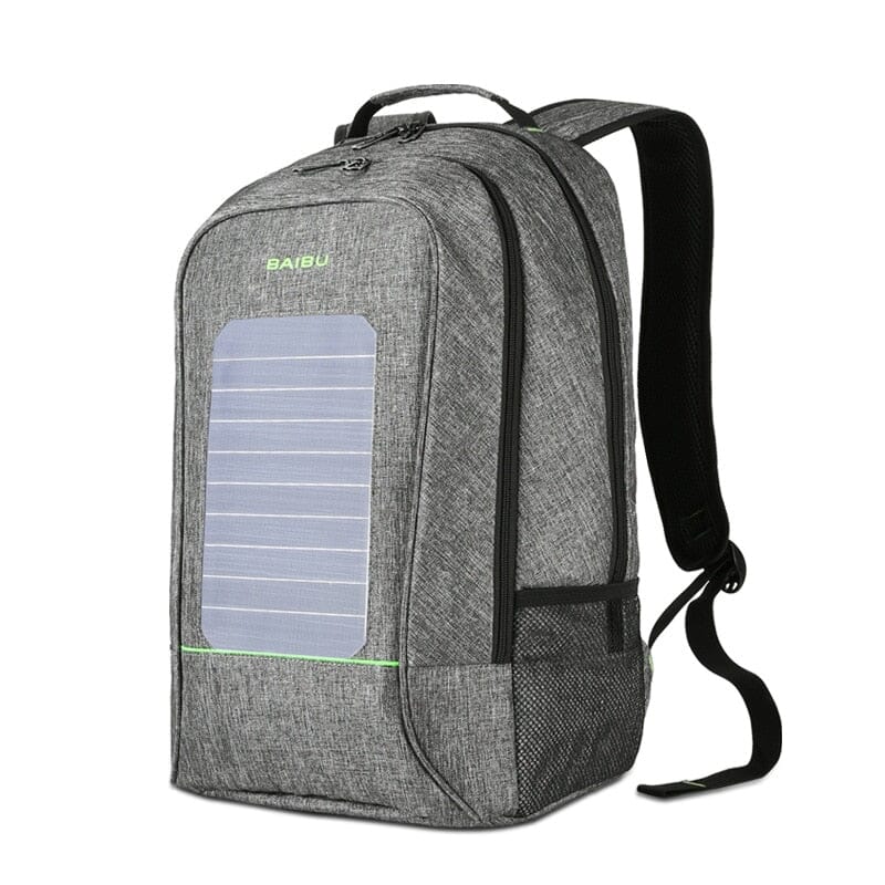 Backpack USB Solar Charger The Store Bags Gray 