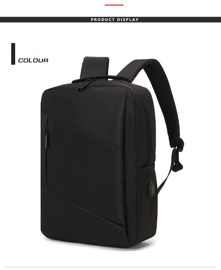 Water Resistant Backpack With USB Charging Port The Store Bags 