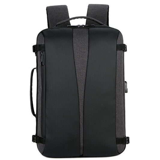 Business Backpack 17 inch Laptop USB The Store Bags Black 