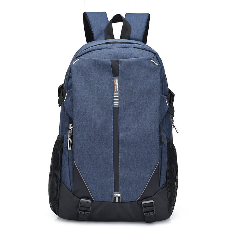 Power USB Laptop Backpack The Store Bags Blue 