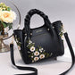 Floral Leather Crossbody Bag The Store Bags Black 