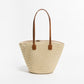 French Straw Market Bag The Store Bags Light Brown 