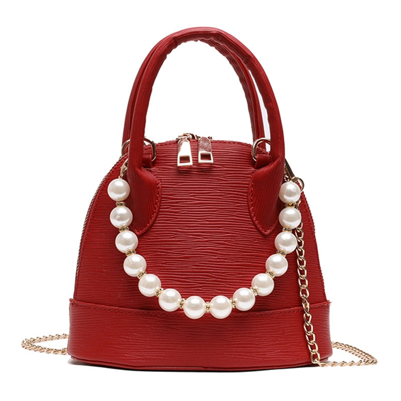 White Leather Shoulder Bag The Store Bags Red 