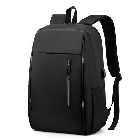 Backpack With USB And Secret Pockets The Store Bags Black 