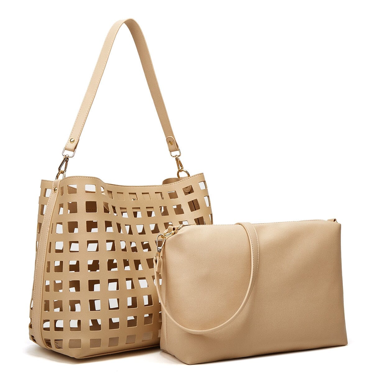 Open Weave Leather Bag The Store Bags Brown 