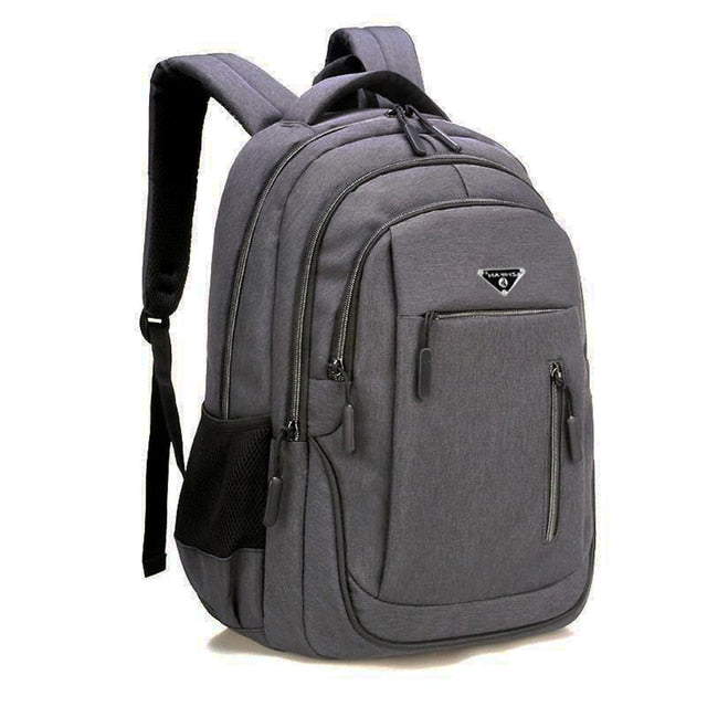 Business Travel 17.3 Laptop USB Port Waterproof Backpack The Store Bags GRAY 18 inches 