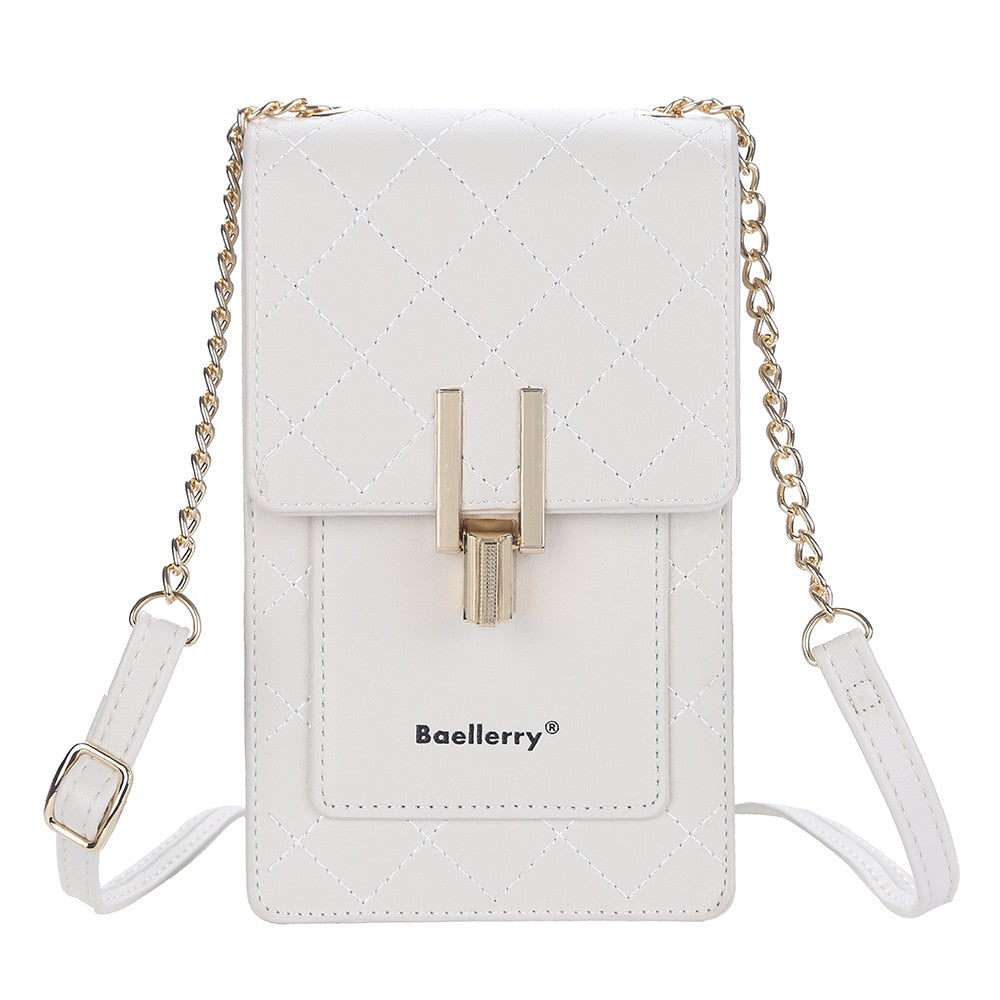 Leather Cell Phone Purse ERIN The Store Bags White 
