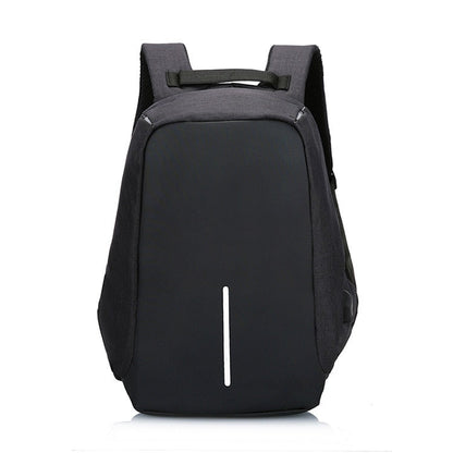 Anti Theft Waterproof Backpack With USB Charging Port The Store Bags Black 