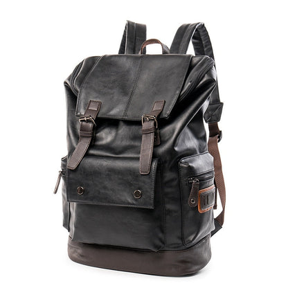 Leather Laptop Backpack 17 inch The Store Bags Black 