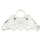 Heart Shaped Spider Web Purse The Store Bags White 