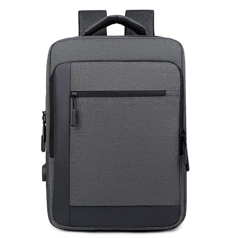 Travel Laptop Backpack With USB Charging Port The Store Bags Dark Grey 