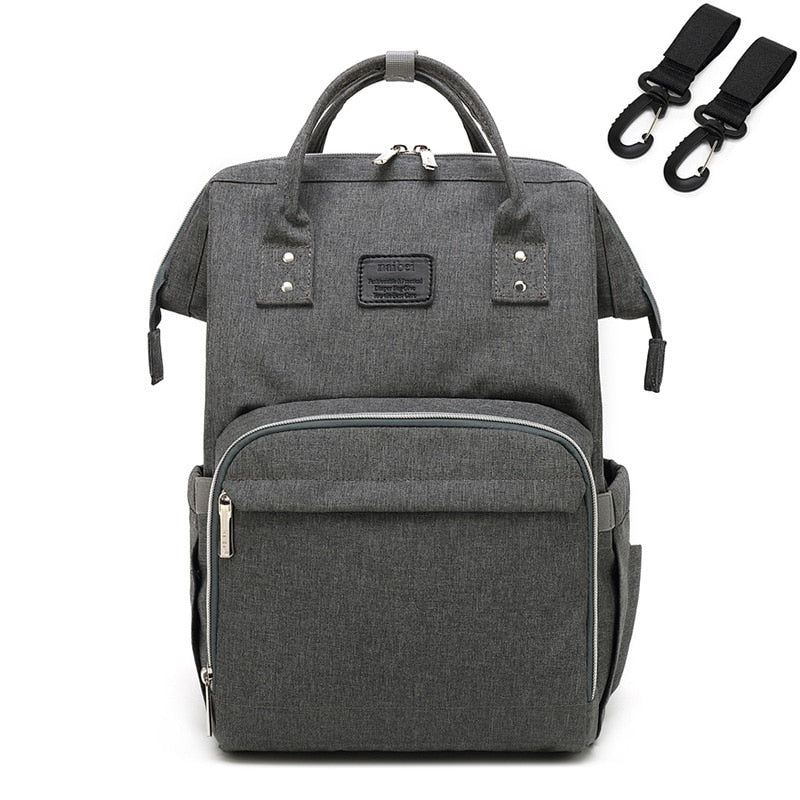 FAMICARE Diaper USB Backpack The Store Bags Dark grey 
