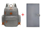 Diaper Bag With Laptop Sleeve The Store Bags MPB14-light gray-mat 