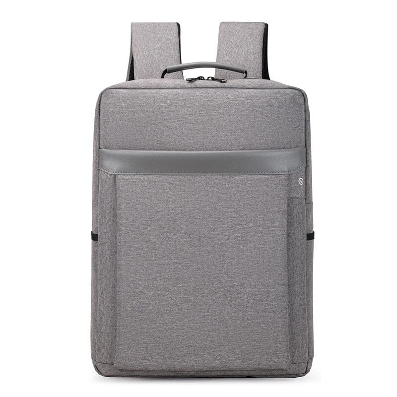 Laptop Backpack usb Charging Water Resistant Nylon The Store Bags Light Grey 