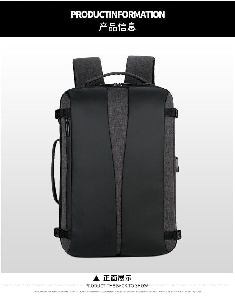 Business Backpack 17 inch Laptop USB The Store Bags 
