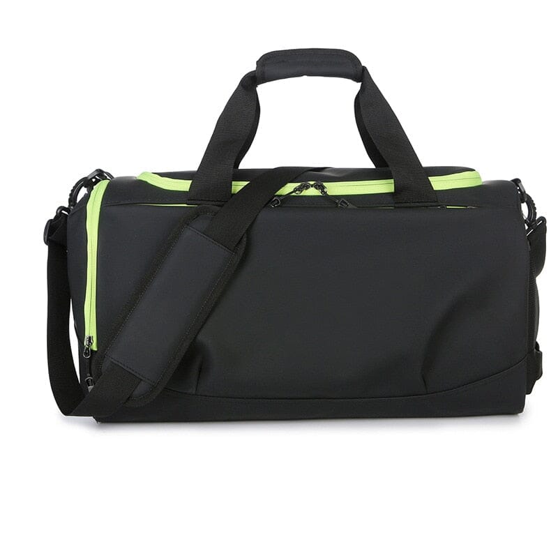 Gym Bag Laptop Compartment HERIN The Store Bags Black Green 