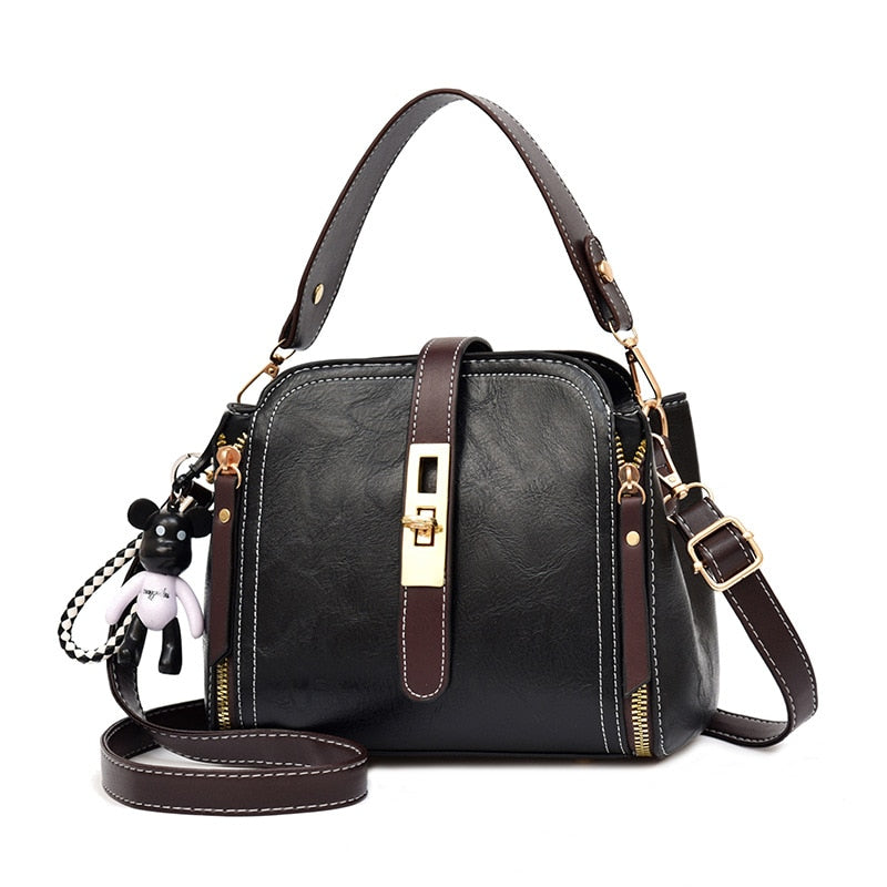 Dark Green Leather Crossbody Bag The Store Bags 