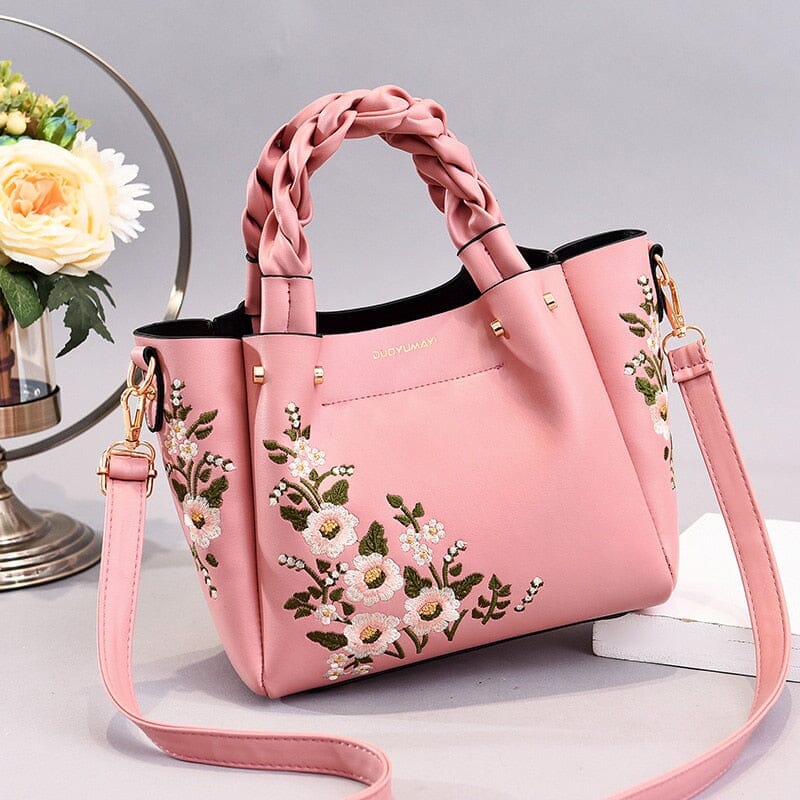 Floral Leather Crossbody Bag The Store Bags 