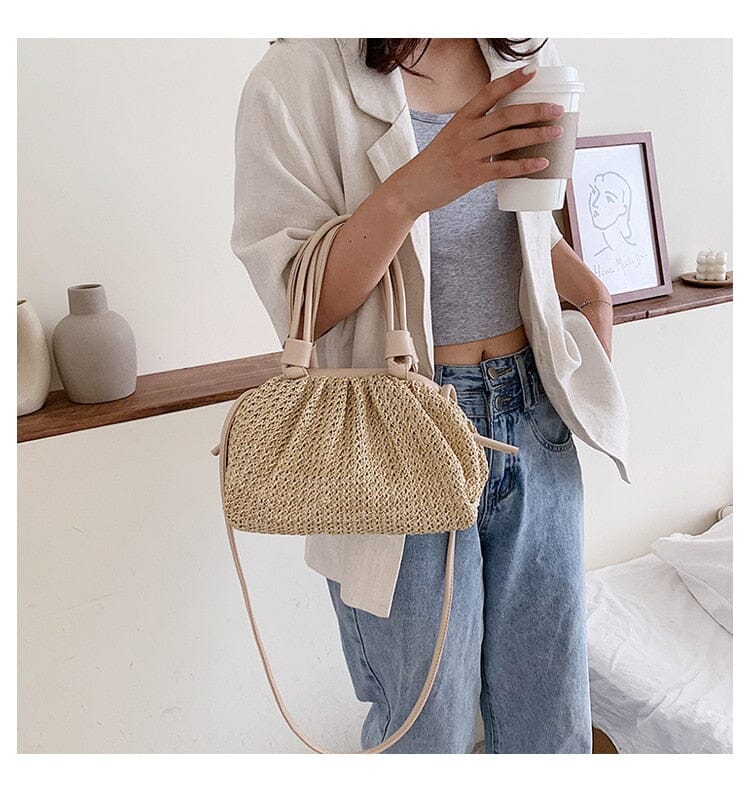 Woven Rattan Purse The Store Bags 