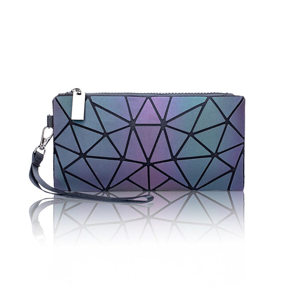 Geometric Holographic Wallet | The Store Bags