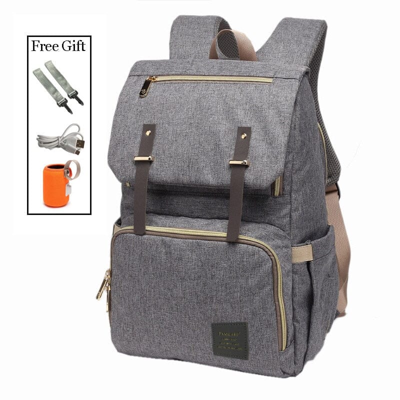 Multi Functional Baby Cognac Diaper Bag With Front Strap And Safety  Features 2023 Fashionable Leather Backpack For Moms From Retro_sneakers99,  $61.81