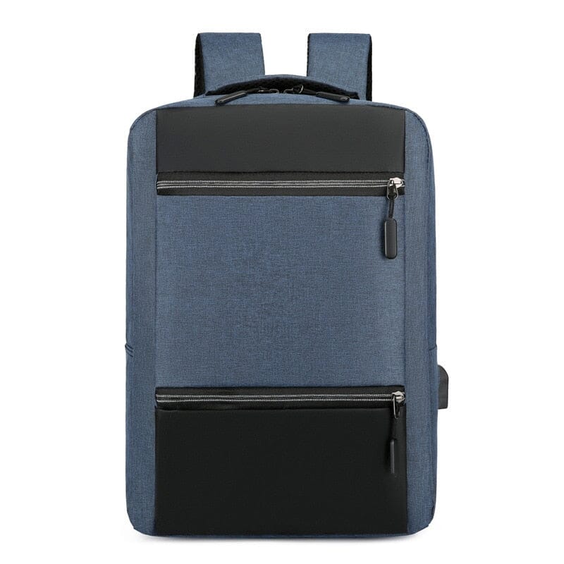 USB Port Laptop Backpack The Store Bags Blue 