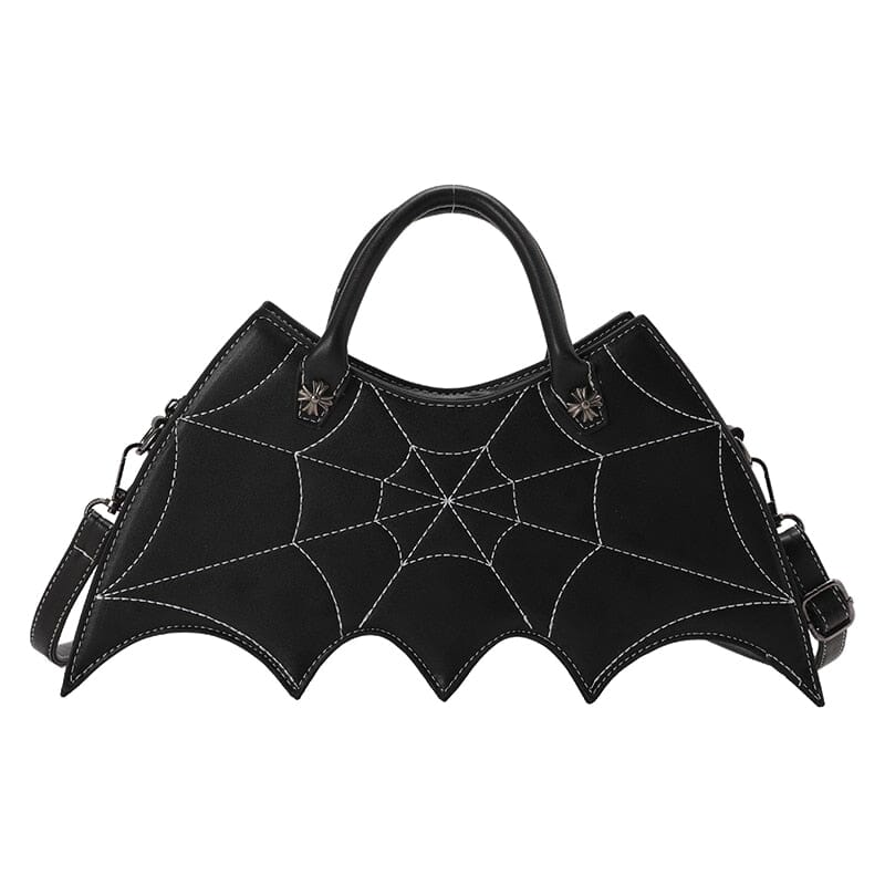 Heart Shaped Spider Web Purse The Store Bags Black 