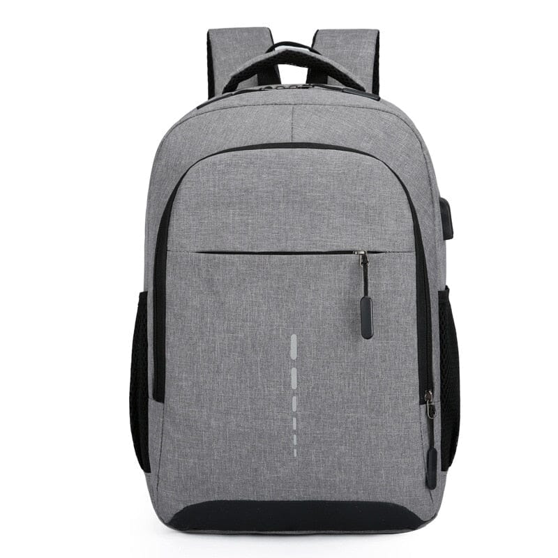 Waterproof Charger Backpack The Store Bags Gray 