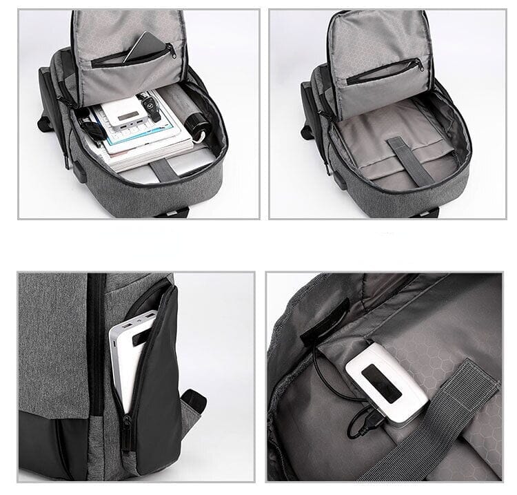 USB Charging Port Backpack The Store Bags 