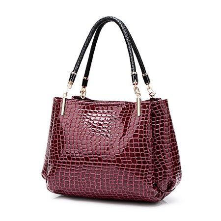 Women's faux alligator leather tote bag The Store Bags 