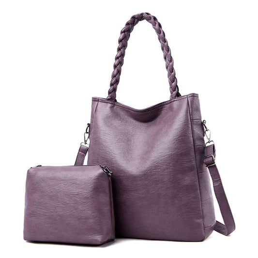 Leather Handbag And Purse Set The Store Bags Purple 