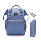 Waterproof Diaper Bag With USB Charger The Store Bags Blue purple 