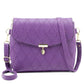 Pebbled Leather Crossbody Bag AVA The Store Bags Purple 