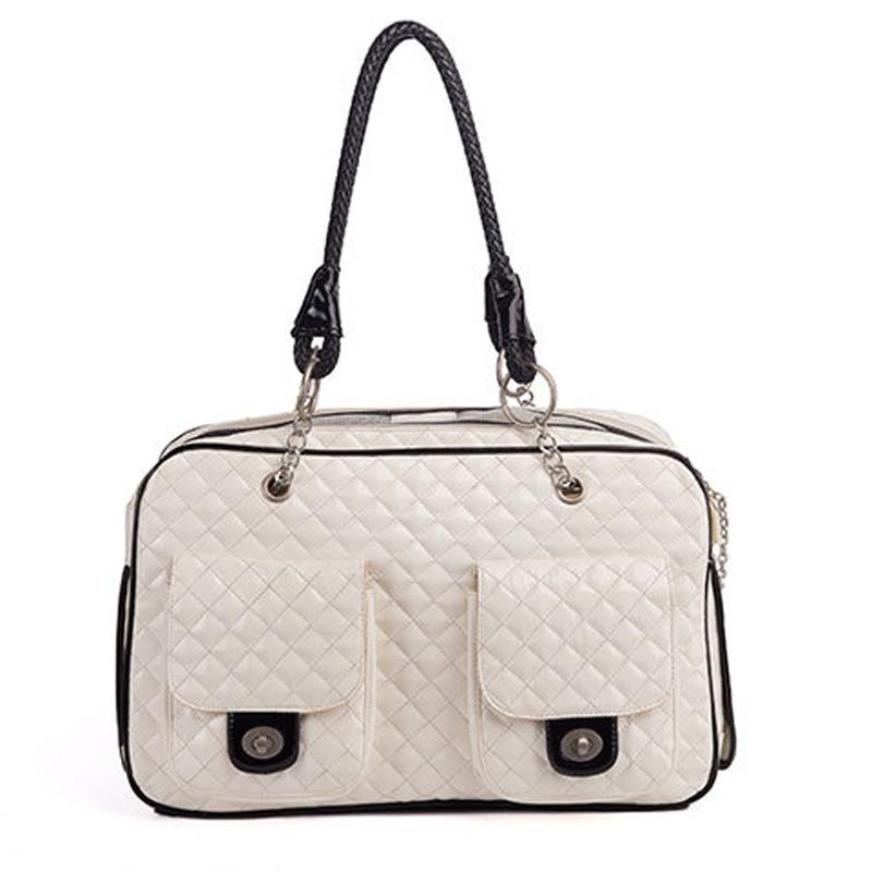 Leather Dog Carrier Bag The Store Bags White 