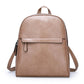Women's Everyday Leather Backpack The Store Bags Khaki 14 inches 