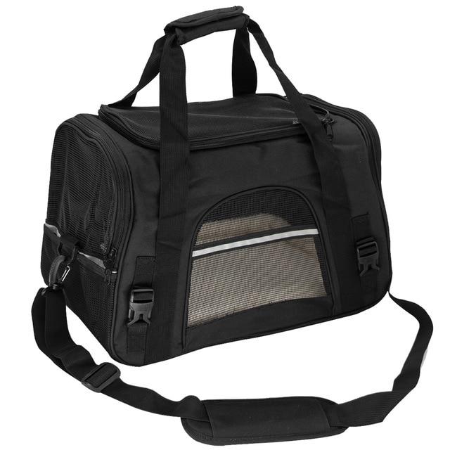 Pet Handbag Carrier The Store Bags Black M(44.5x25x28cm) 