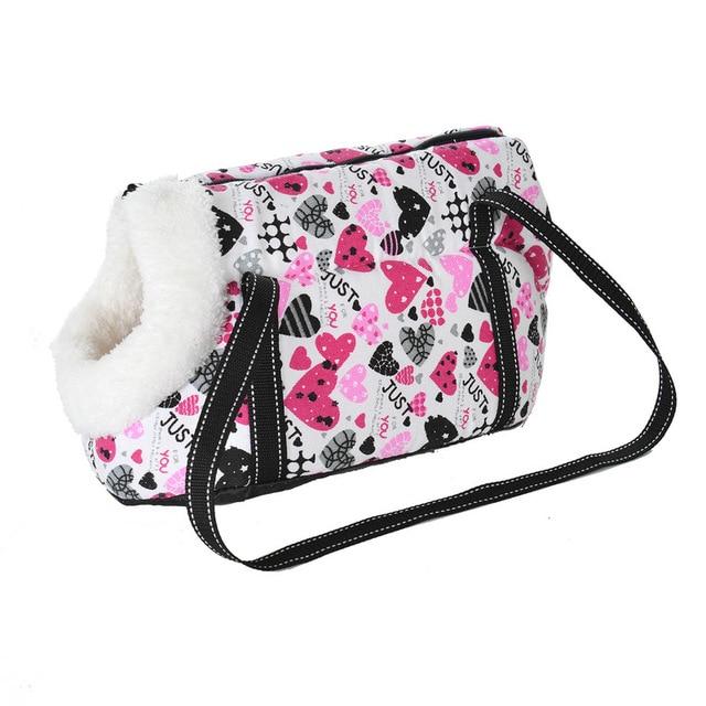 Pet Dog Carrying Shoulder Bag The Store Bags with fur 4 S 40 x 18 x 20 CM 